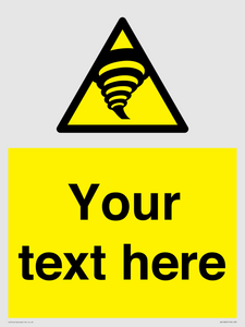 Custom Warning: Tornado zone